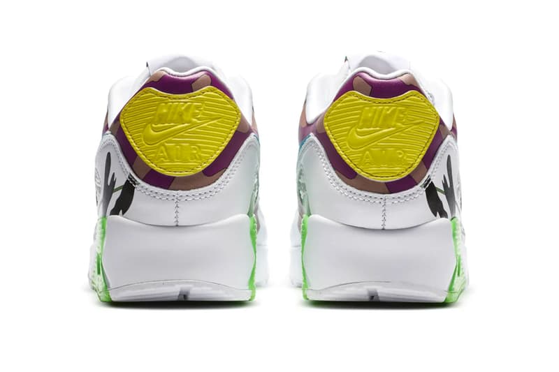 Nike Ruohan Wang air max 90 rear view