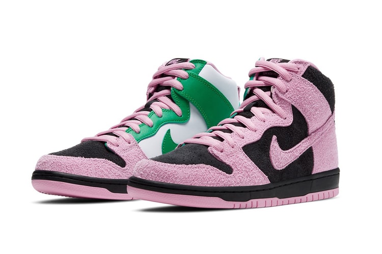 Official Look at the Nike SB Dunk High "Invert Celtics"