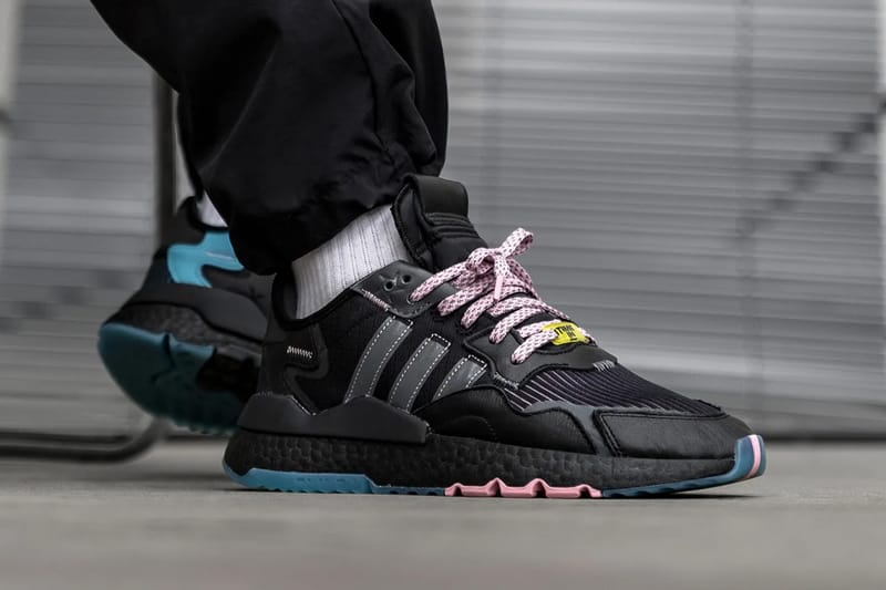 adidas night jogger black