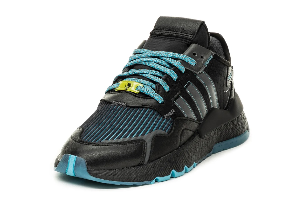 richard tyler ninja blevens adidas originals nite jogger time in core black grey five blue glow pink q47198 official release date info photos price store list buying guide