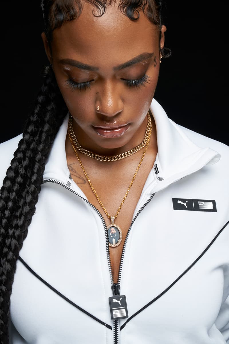 the marathon clothing tmc puma nipsey hussle forever track suit jacket pants official release date info photos price store list buying guide