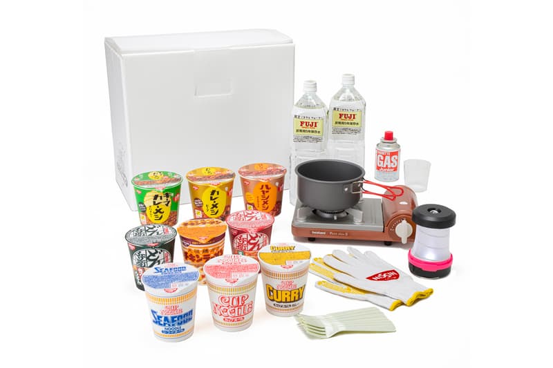 Nissin Cup Noodle Disaster Food Kit emergency rations food instand ramen noodles Japan survival