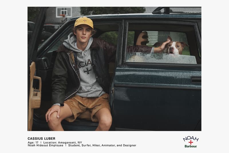 Noah barbour fall winter 2020 coat t-shirt tee hoodie hat cap bag release information first look details