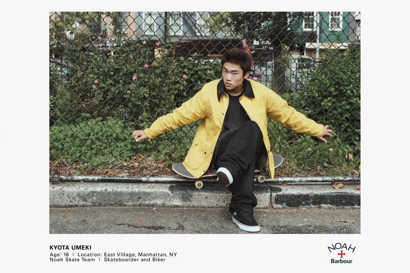 Noah barbour fall winter 2020 coat t-shirt tee hoodie hat cap bag release information first look details