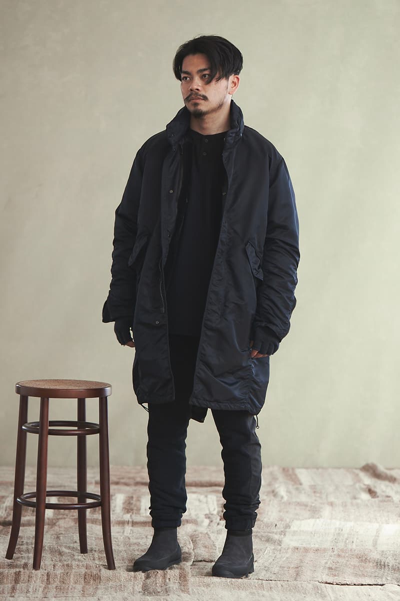 nonnative 38th COLLECTION WINTER SPRING Lookbook menswear streetwear 2020 jackets coats shirts pants trousers jeans denim