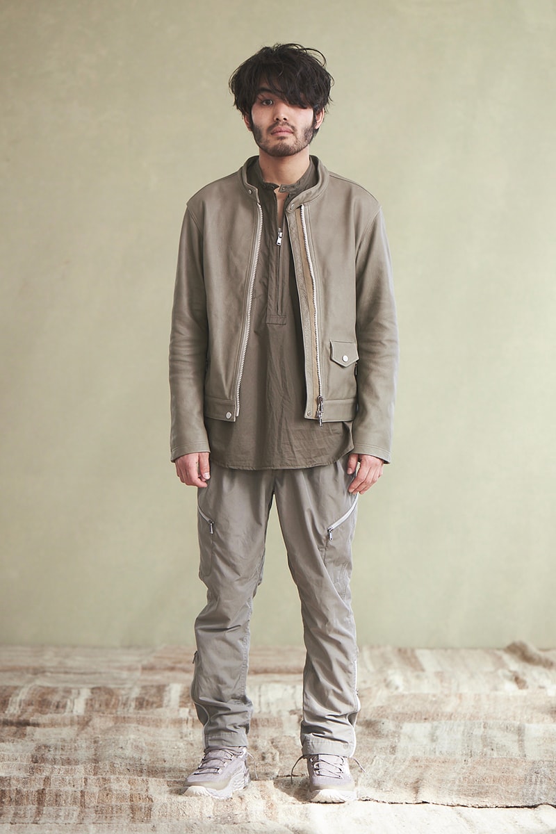 nonnative 38th COLLECTION WINTER SPRING Lookbook menswear streetwear 2020 jackets coats shirts pants trousers jeans denim