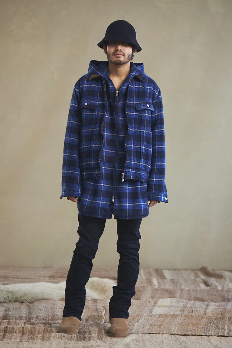 nonnative 38th COLLECTION WINTER SPRING Lookbook menswear streetwear 2020 jackets coats shirts pants trousers jeans denim