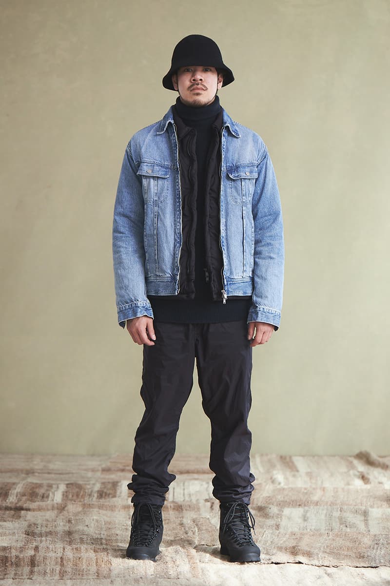 nonnative 38th COLLECTION WINTER SPRING Lookbook menswear streetwear 2020 jackets coats shirts pants trousers jeans denim