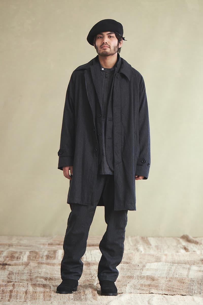 nonnative 38th COLLECTION WINTER SPRING Lookbook menswear streetwear 2020 jackets coats shirts pants trousers jeans denim