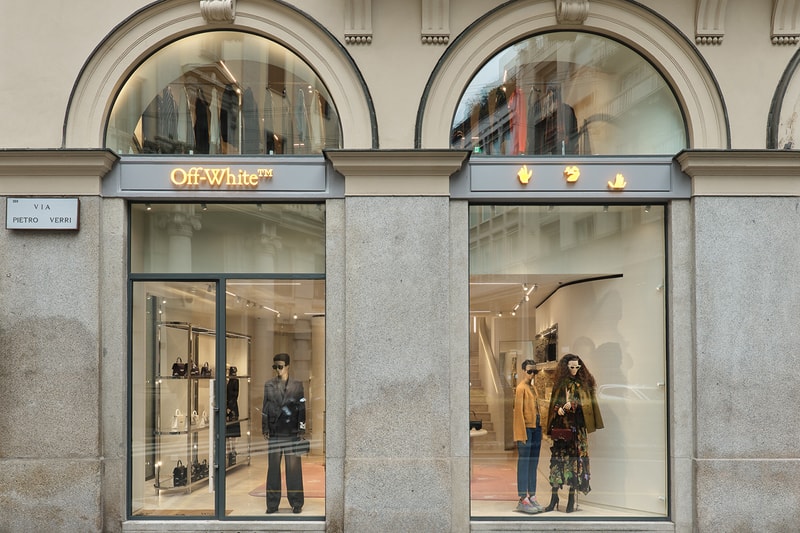 Off-White™ Milano Via Verri Store Opening Look Inside Mens Womens Homeware Virgil Abloh Accessories Shop Retail Experience Luxury Designer 
