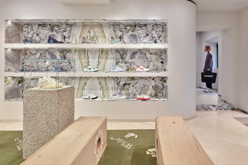 Envision Fordøjelsesorgan Politisk Look Inside Off-White™'s Marble-Heavy Milan Flagship Store
