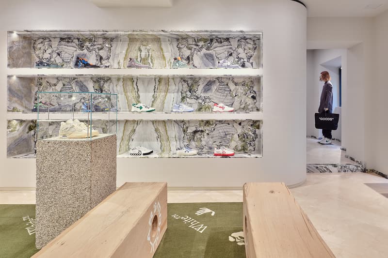 Off-White™ Milano Via Verri Store Opening Look Inside Mens Womens Homeware Virgil Abloh Accessories Shop Retail Experience Luxury Designer
