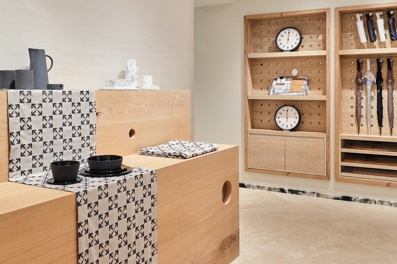 Off-White™ Milano Via Verri Store Opening Look Inside Mens Womens Homeware Virgil Abloh Accessories Shop Retail Experience Luxury Designer 