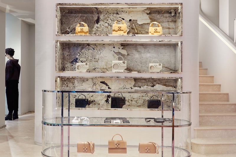 Off-White™ Milano Via Verri Store Opening Look Inside Mens Womens Homeware Virgil Abloh Accessories Shop Retail Experience Luxury Designer 