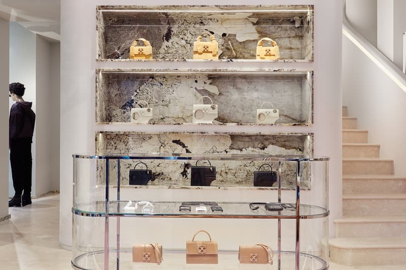 Off-White™ Milano Via Verri Store Opening Look Inside Mens Womens Homeware Virgil Abloh Accessories Shop Retail Experience Luxury Designer