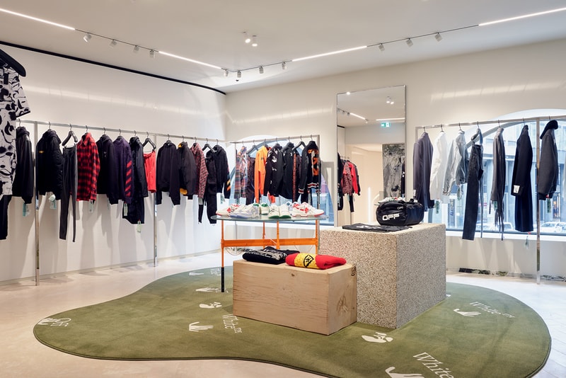Off-White™ Milano Via Verri Store Opening Look Inside Mens Womens Homeware Virgil Abloh Accessories Shop Retail Experience Luxury Designer 