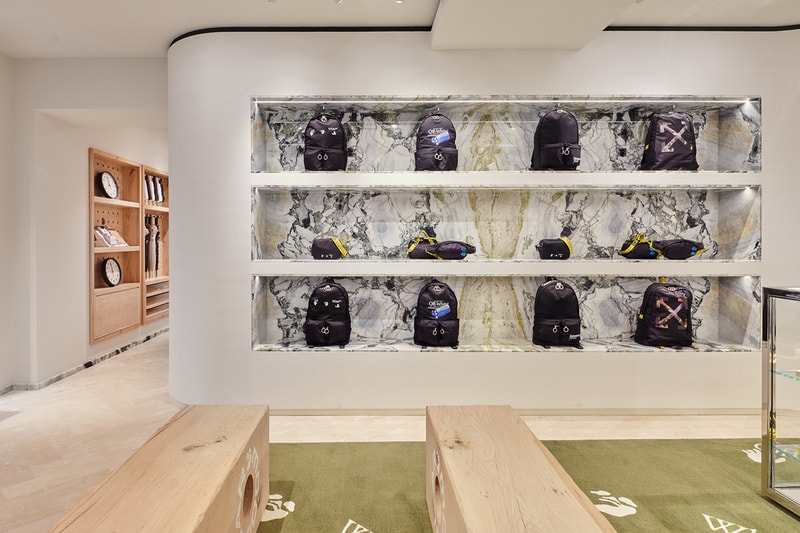 Off-White™ Milano Via Verri Store Opening Look Inside Mens Womens Homeware Virgil Abloh Accessories Shop Retail Experience Luxury Designer 