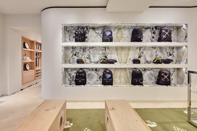 Off-White™ Milano Via Verri Store Opening Look Inside Mens Womens Homeware Virgil Abloh Accessories Shop Retail Experience Luxury Designer