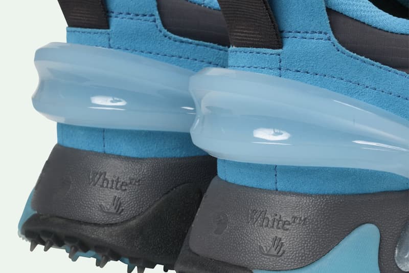 Off-White™ ODSY-2000 Sneaker Release Information Drop Date New Trainer Technical Trail Runner Retro Shoe Virgil Abloh "Blue/Black" "Multicolor" 15280759 15280760