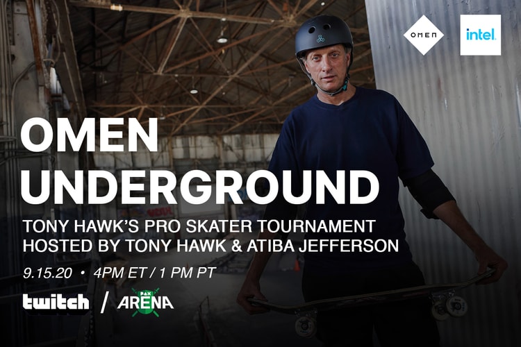 OMEN and Intel to Host 'Tony Hawk's Pro Skater' Tournament with Tony Hawk and Atiba Jefferson