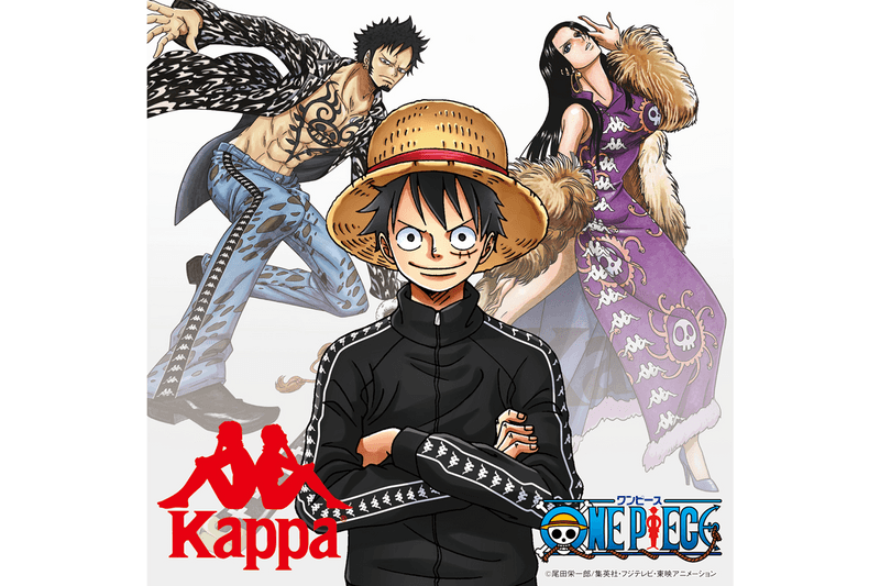 'One Piece' and Kappa's Second Collaboration Yields Layering Pieces for Luffy, Hancock and Law
