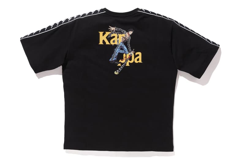 'One Piece' x Kappa Japan FW20 Collaboration fall winter 2020 second capsule collection hoodie track jacket shirt boa hancock monkey d luffy TrafalgarD Water Law
