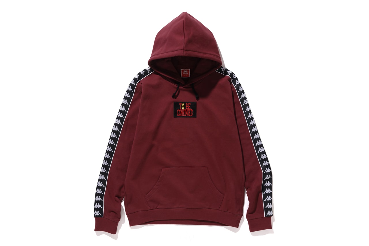 'One Piece' x Kappa Japan FW20 Collaboration fall winter 2020 second capsule collection hoodie track jacket shirt boa hancock monkey d luffy TrafalgarD Water Law
