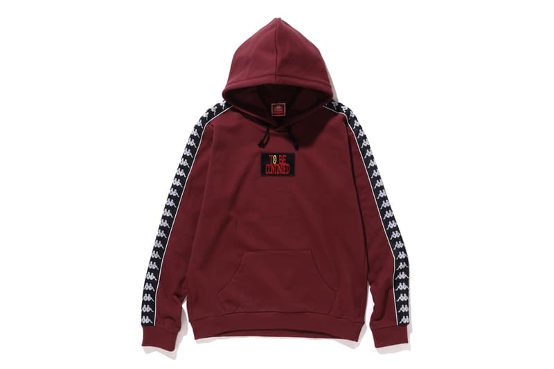 'One Piece' x Kappa Japan FW20 Collaboration fall winter 2020 second capsule collection hoodie track jacket shirt boa hancock monkey d luffy TrafalgarD Water Law