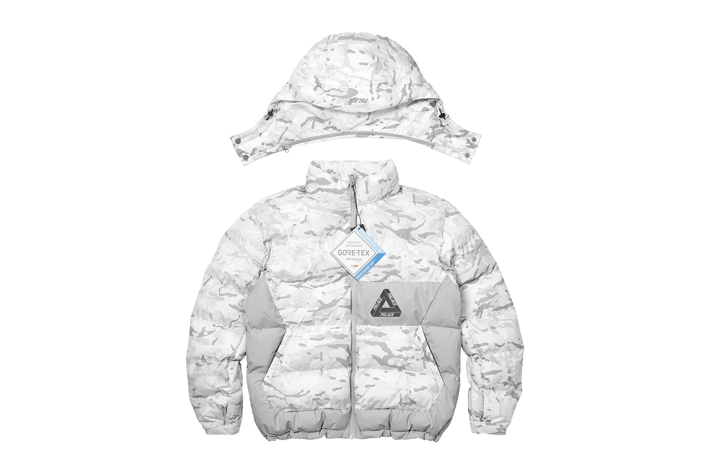 Palace Winter 2020 GORE TEX apparel collection drop info Ski-Doo snowmobile outdoors winter jacket outerwear  