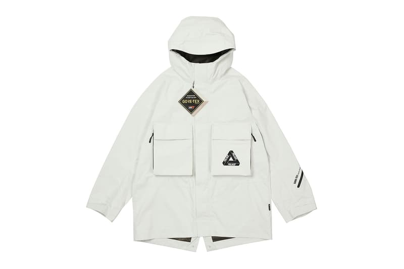 Palace Winter 2020 Jackets outerwear collection drop info gore-tex outerwear coats jackets wool sherpa fleece winter gold waterproof 