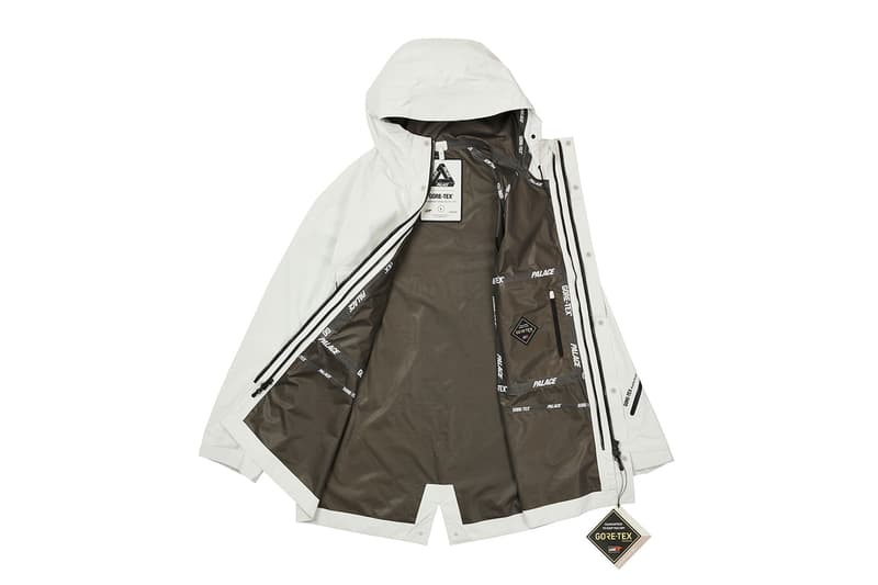 Palace Winter 2020 Jackets outerwear collection drop info gore-tex outerwear coats jackets wool sherpa fleece winter gold waterproof