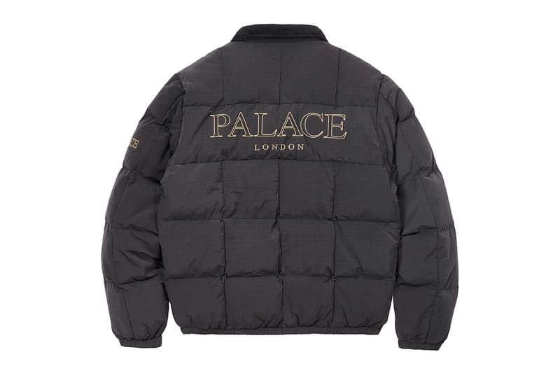 Palace Winter 2020 Jackets outerwear collection drop info gore-tex outerwear coats jackets wool sherpa fleece winter gold waterproof