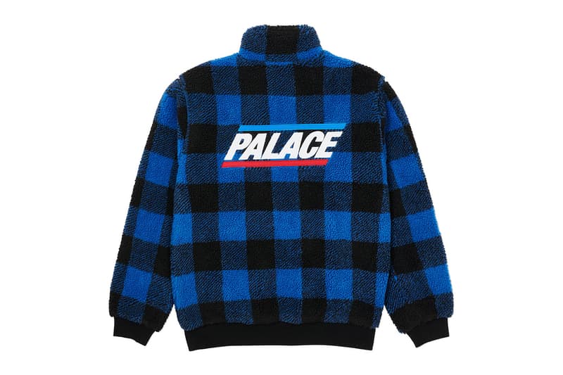 Palace Winter 2020 Jackets outerwear collection drop info gore-tex outerwear coats jackets wool sherpa fleece winter gold waterproof 