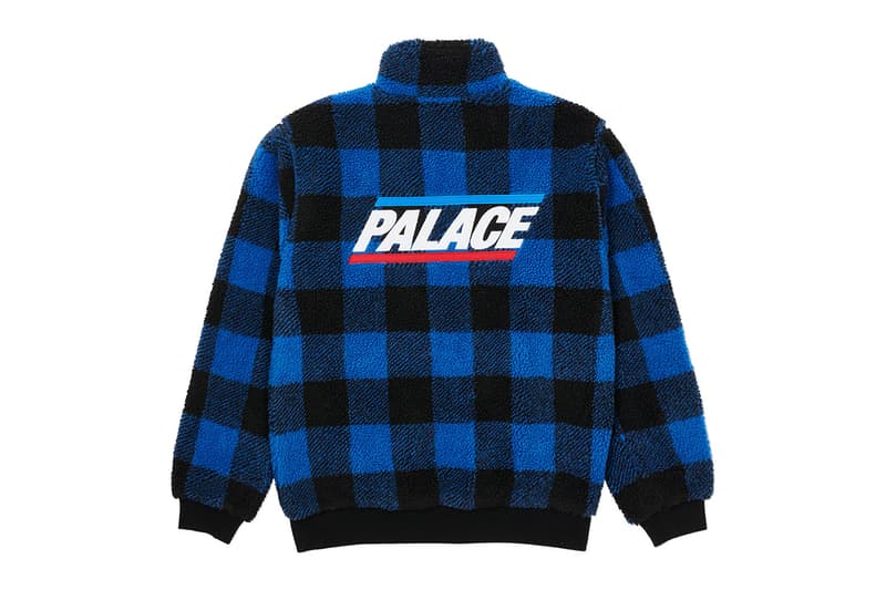 Palace Winter 2020 Jackets outerwear collection drop info gore-tex outerwear coats jackets wool sherpa fleece winter gold waterproof
