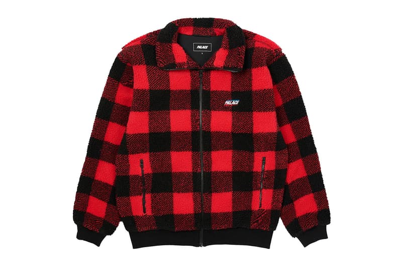 Palace Winter 2020 Jackets outerwear collection drop info gore-tex outerwear coats jackets wool sherpa fleece winter gold waterproof