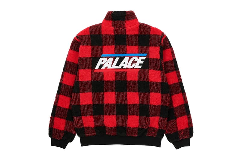 Palace Winter 2020 Jackets outerwear collection drop info gore-tex outerwear coats jackets wool sherpa fleece winter gold waterproof