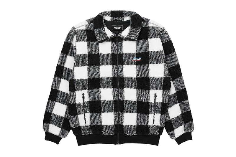 Palace Winter 2020 Jackets outerwear collection drop info gore-tex outerwear coats jackets wool sherpa fleece winter gold waterproof