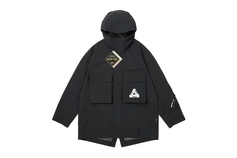 Palace Winter 2020 Jackets outerwear collection drop info gore-tex outerwear coats jackets wool sherpa fleece winter gold waterproof