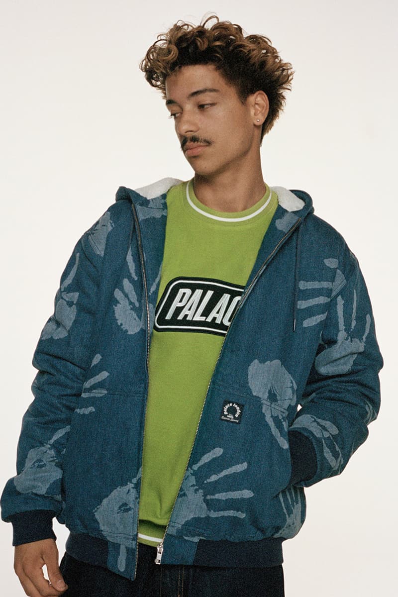 Palace Skateboards Winter 2020 Collection Lookbook Release Info Outerwear Jackets Shirts Hoodies Pants Jeans Date First Drop 2 Week Droplist