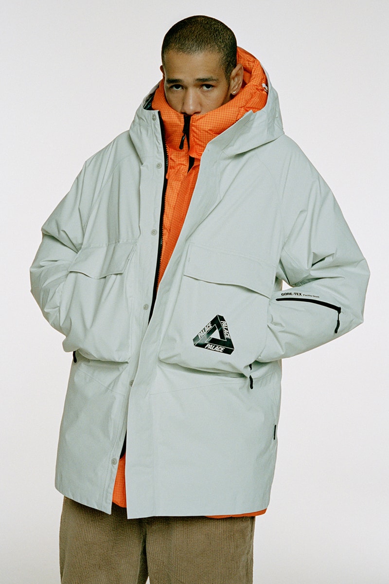 Palace Skateboards Winter 2020 Collection Lookbook Release Info Outerwear Jackets Shirts Hoodies Pants Jeans Date First Drop 2 Week Droplist