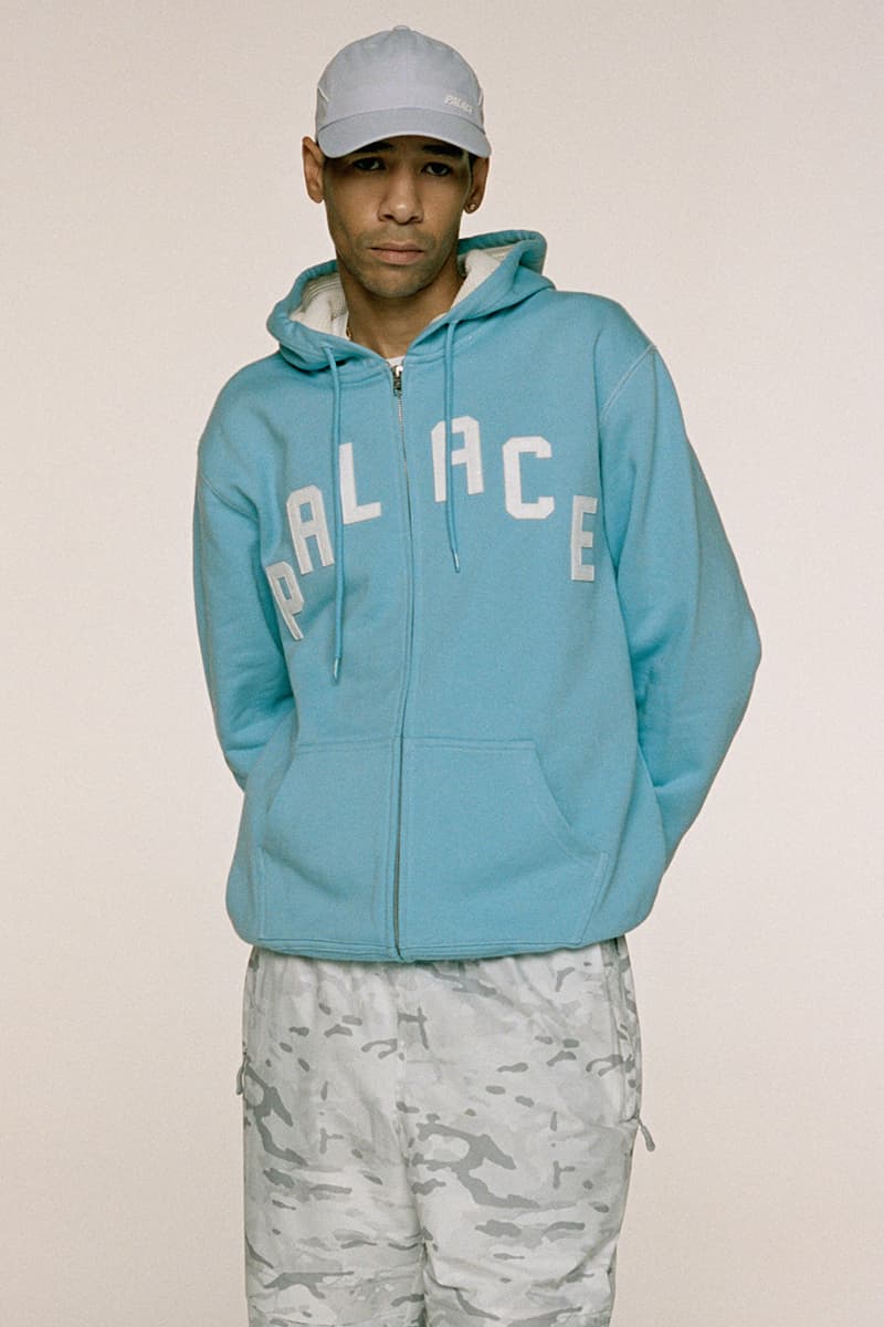 Palace Skateboards Winter 2020 Collection Lookbook Release Info Outerwear Jackets Shirts Hoodies Pants Jeans Date First Drop 2 Week Droplist