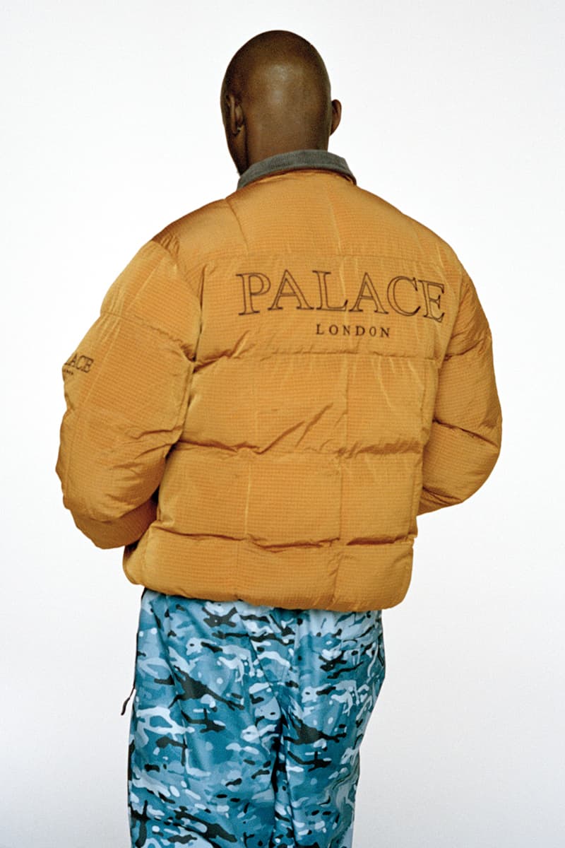 Palace Skateboards Winter 2020 Collection Lookbook Release Info Outerwear Jackets Shirts Hoodies Pants Jeans Date First Drop 2 Week Droplist