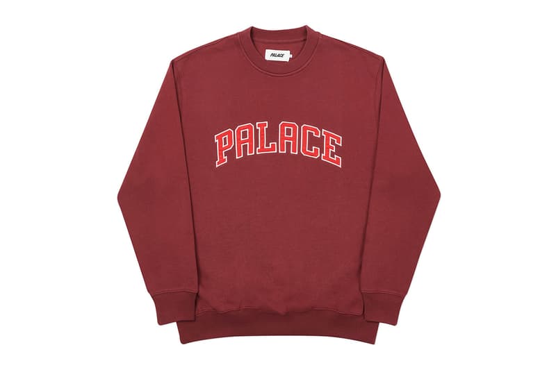 Palace Winter 2020 Sweatshirts and Hoodies tri ferg collection drop info