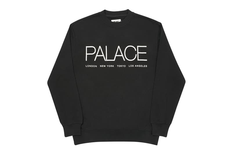 Palace Winter 2020 Sweatshirts and Hoodies tri ferg collection drop info