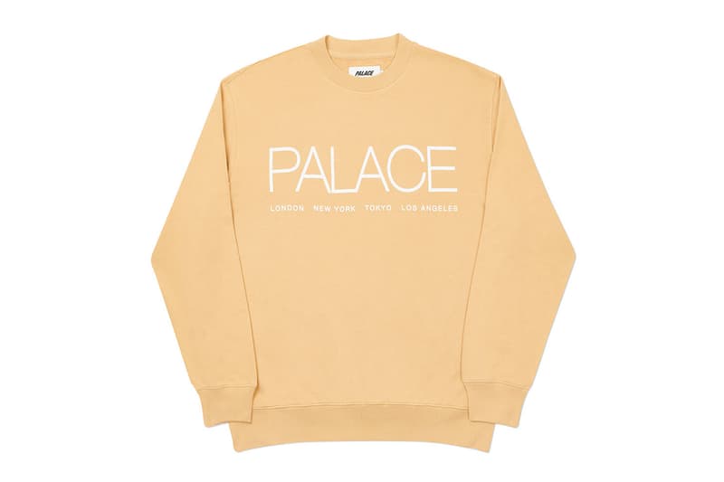 Palace Winter 2020 Sweatshirts and Hoodies tri ferg collection drop info