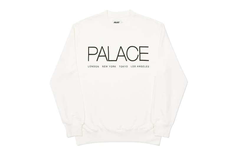 Palace Winter 2020 Sweatshirts and Hoodies tri ferg collection drop info