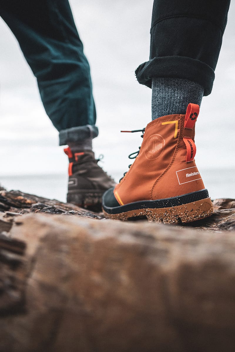 hiking in palladium boots