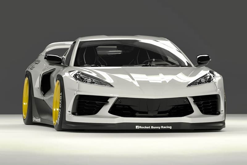 Pandem Unveils Its C8 Corvette Widebody Kit Pandem Rocketbunny Kyoto TRA-Kyoto Kei Miura cars supercars body kits aerodynamic