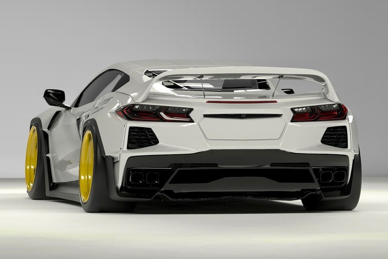 Pandem Unveils Its C8 Corvette Widebody Kit Pandem Rocketbunny Kyoto TRA-Kyoto Kei Miura cars supercars body kits aerodynamic 