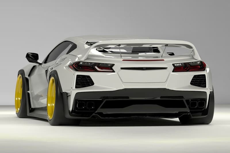 Pandem Unveils Its C8 Corvette Widebody Kit Pandem Rocketbunny Kyoto TRA-Kyoto Kei Miura cars supercars body kits aerodynamic